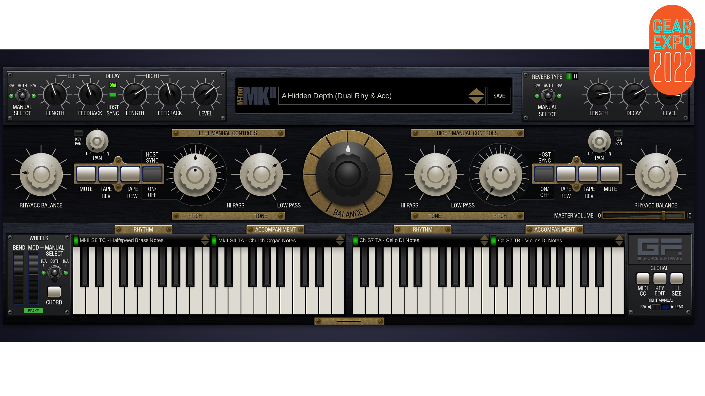 GForce Software M-Tron MkII