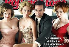 Mad Men Rolling Stone cover - Elisabeth Moss, January Jones, Jon Hamm and Christina Hendricks