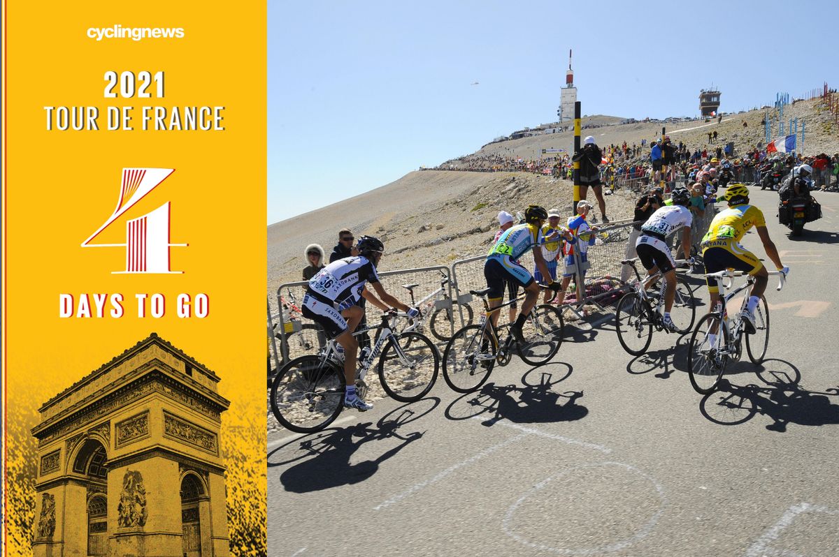 Fabulous Borsa Shopping Grande In Policotone - Mont Ventoux Ciclismo Francia - 38x42 Cm