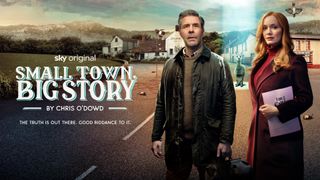 Small Town, Big Story stars Christina Hendricks and Paddy Considine, plus there's a mysterious llama!