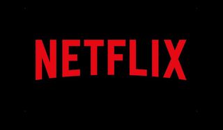 Netflix's red logo on a black background.