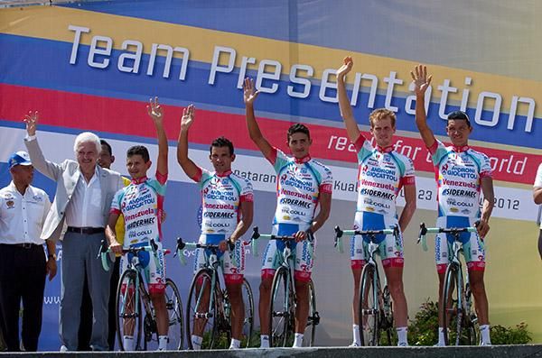 The team of Androni Giocattoli are proven specialists here having won the race three out of the last four years.