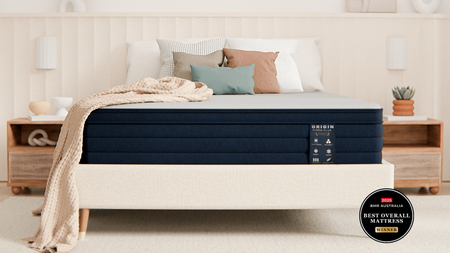 Origin Hybrid Plus mattress in lifestyle setting