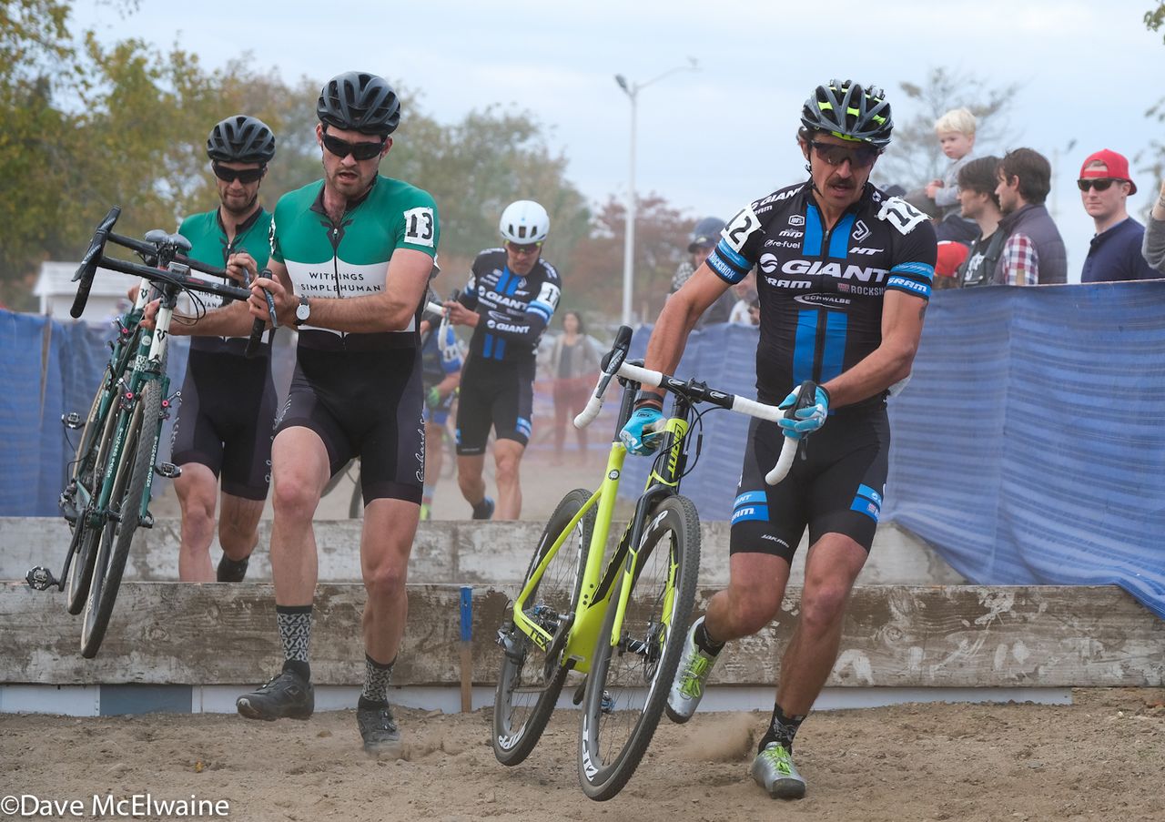 Adam Craig (Giant) joined the lead group and finished fourth.