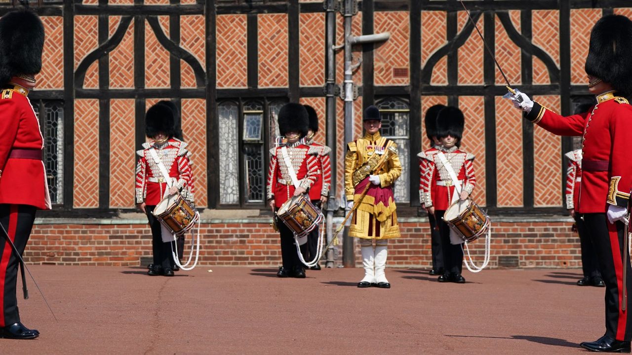 Chnaging of the guards windsor castle