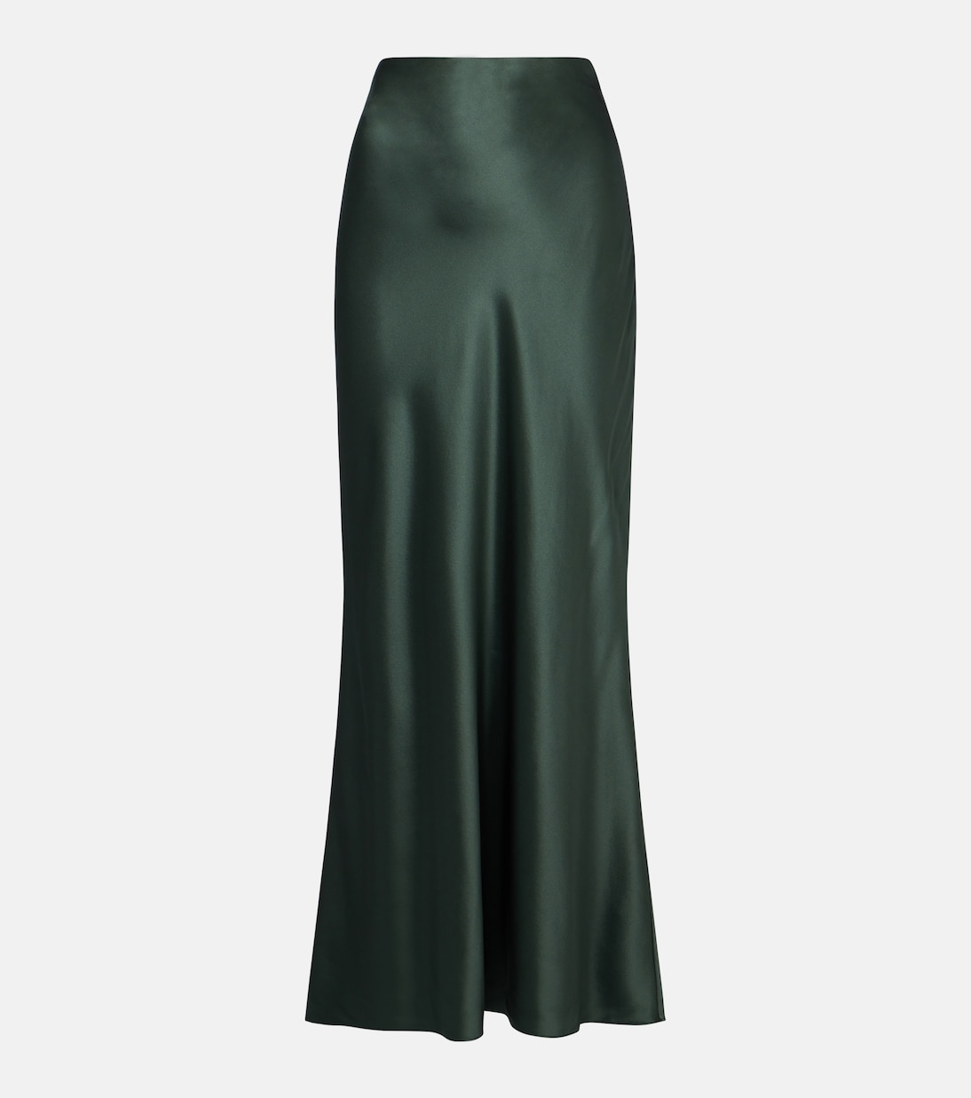 Silk Satin Maxi Skirt