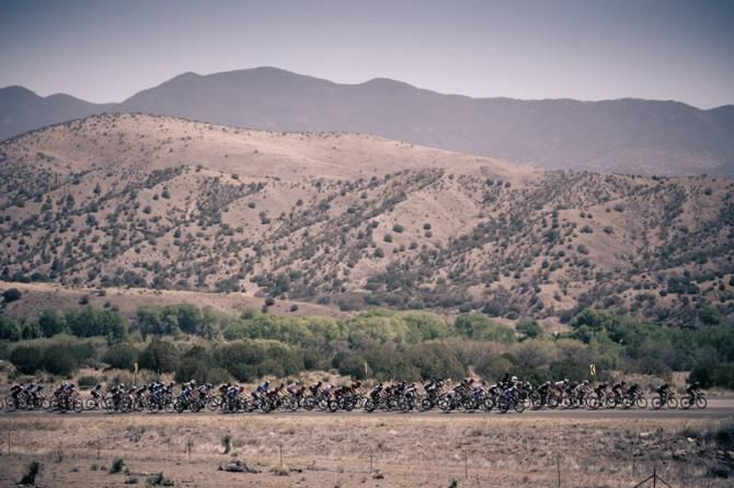 The men roll through the Mimbres Valley.