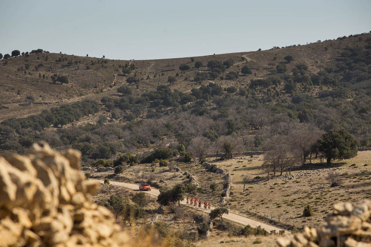 Rally Cycling at the team's training camp in Castellon de la Plana, Spain