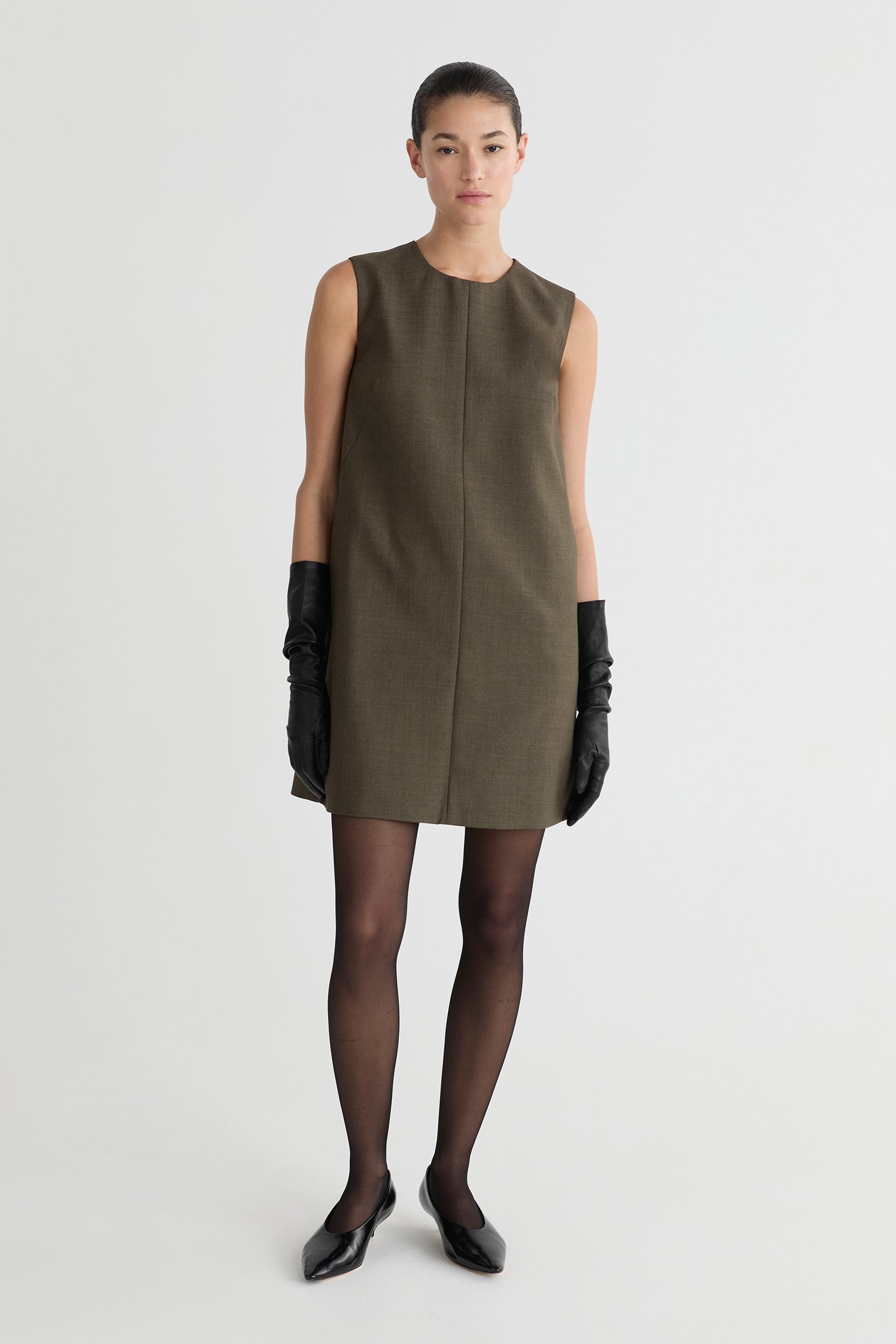 The Anya Dress - Khaki / Xxs