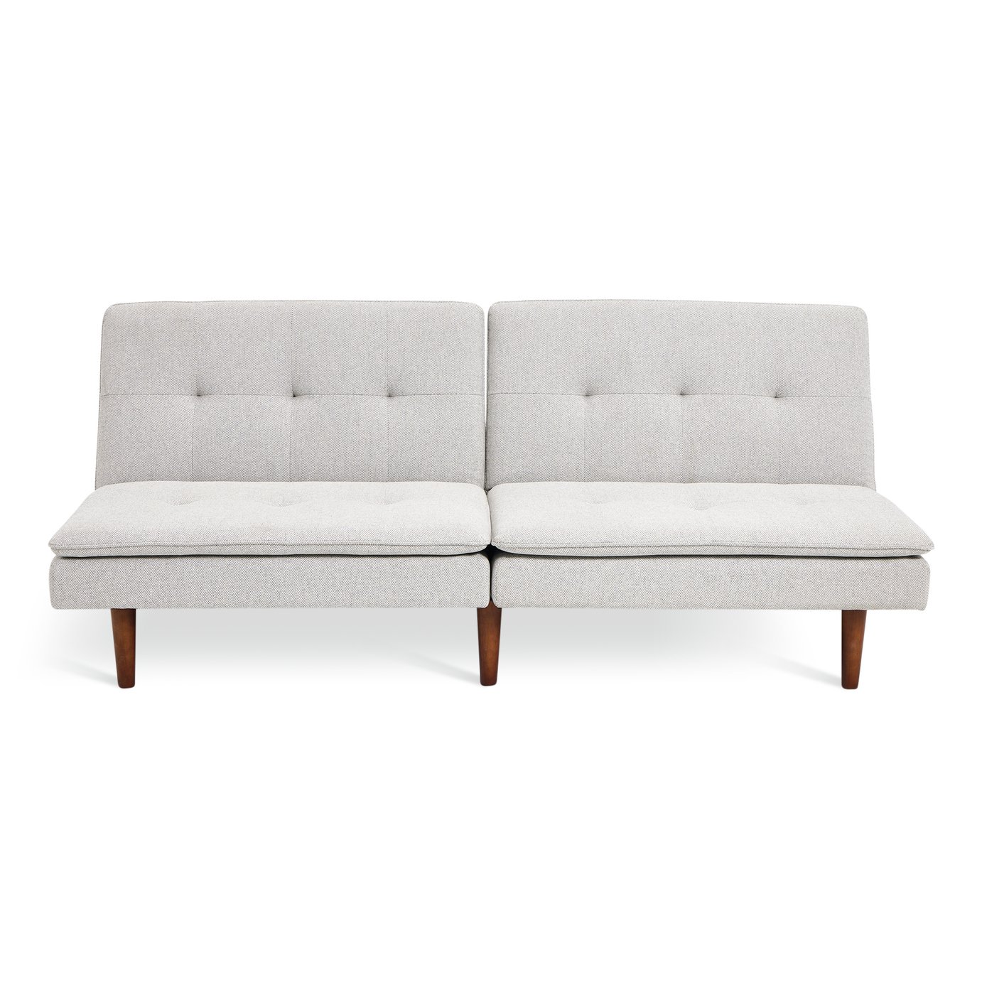 Habitat Theo Fabric 3 Seater Clic Clac Sofa Bed - Grey