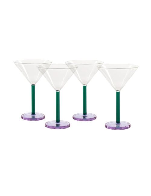 Vireo 4-Piece Martini Glass Set