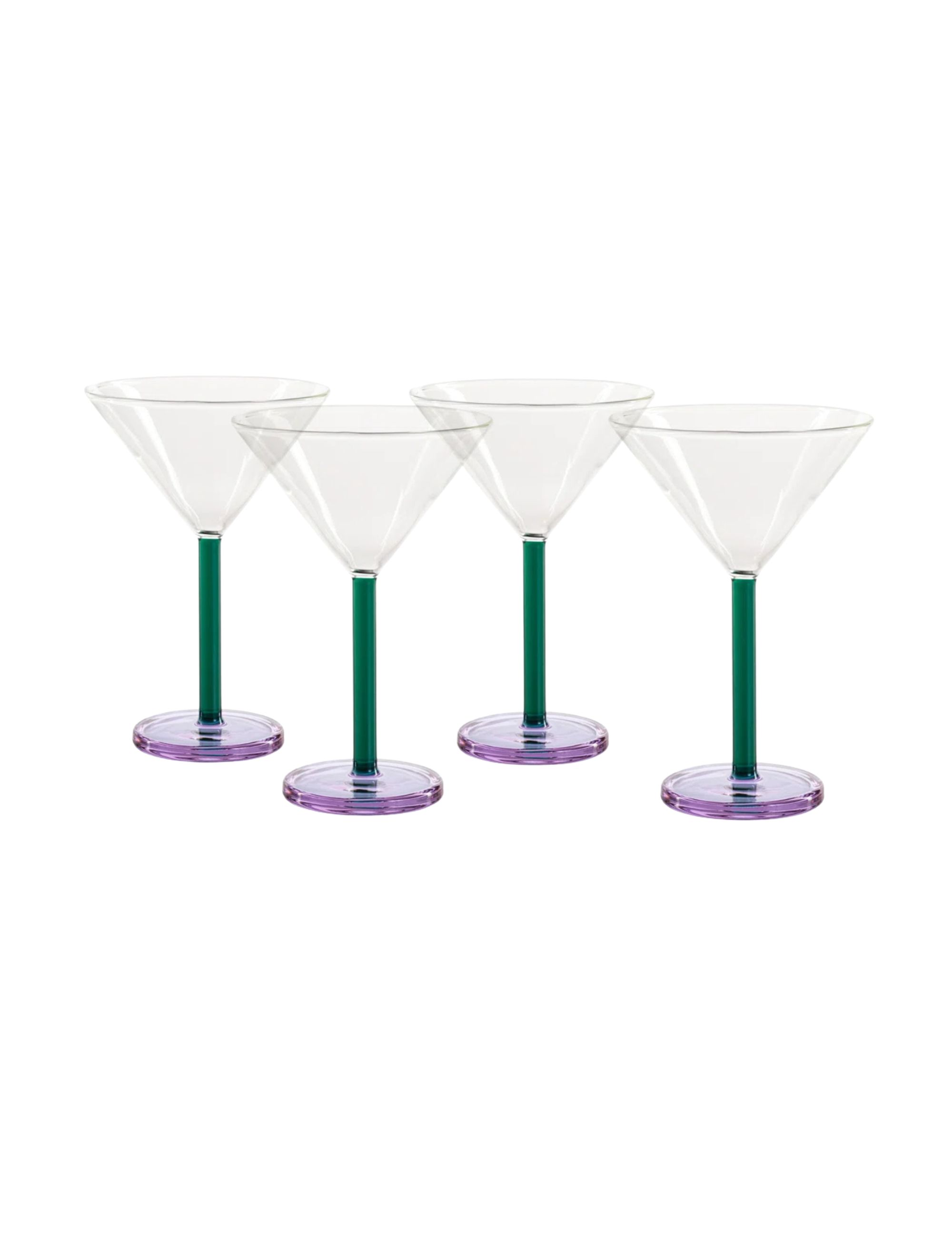 Vireo 4-Piece Martini Glass Set
