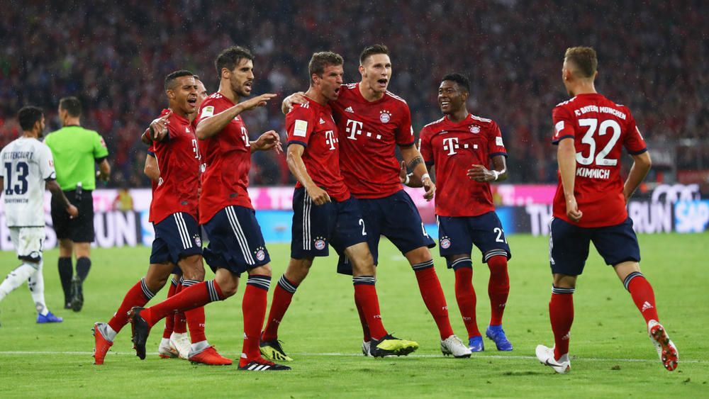 Bayern Munich 3 Hoffenheim 1 Champions survive scare to secure