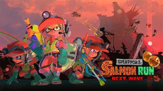 Splatoon 3 Salmon Run Key Art