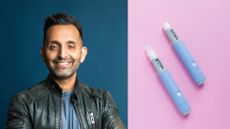 Dr Amir Khan with weight loss jabs pen