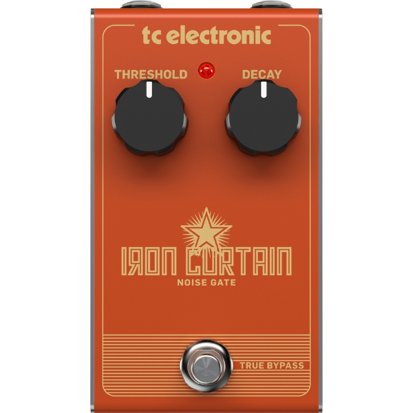 A TC Electronic Iron Curtain noise gate pedal