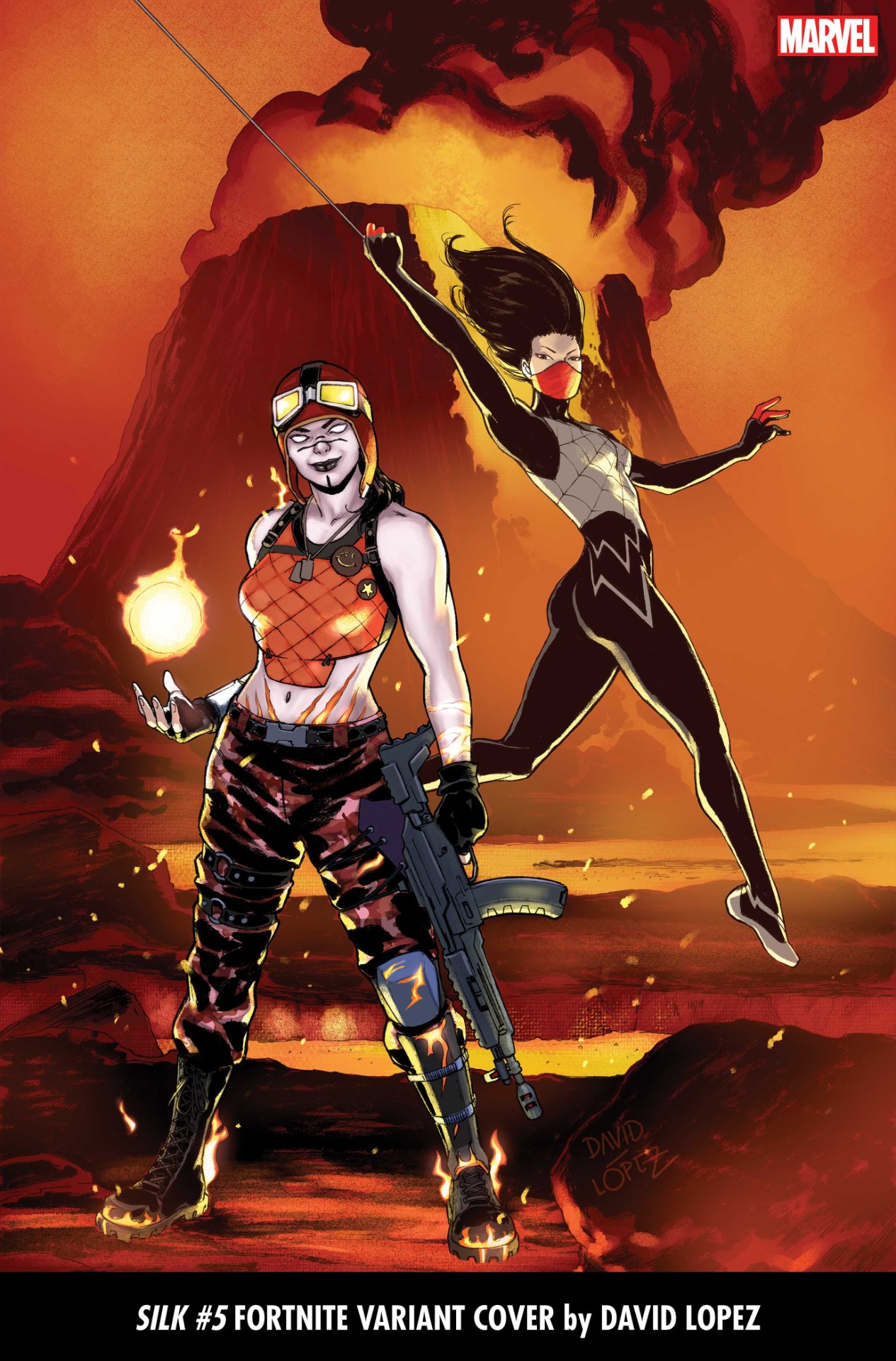 Fortnite X Marvel Zero War #1 covers
