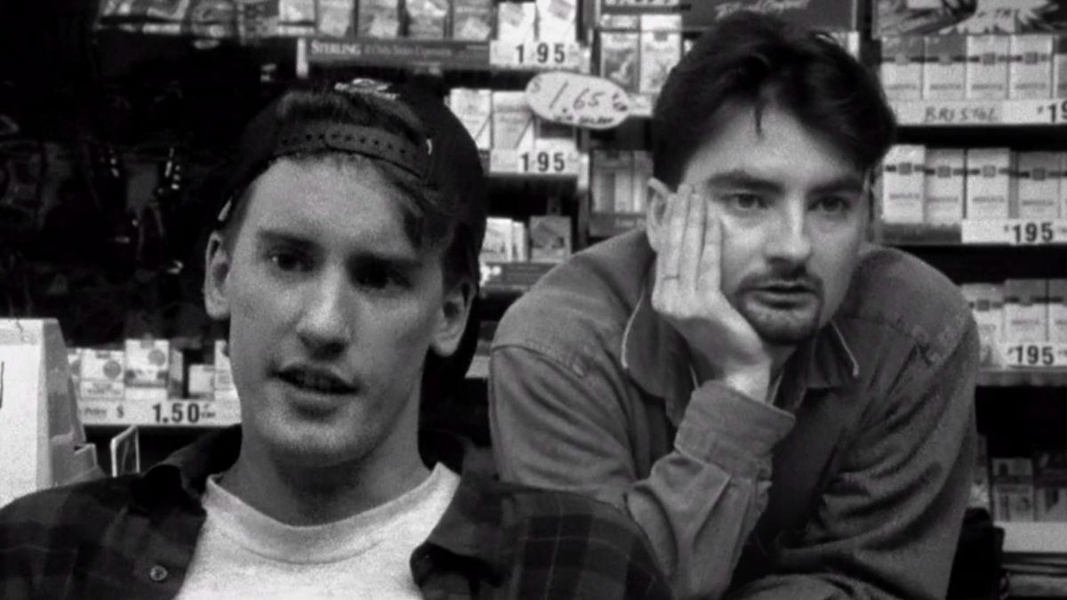 Brian O&#039;Halloran and Jeff Anderson in Clerks