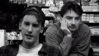 Brian O'Halloran and Jeff Anderson in Clerks