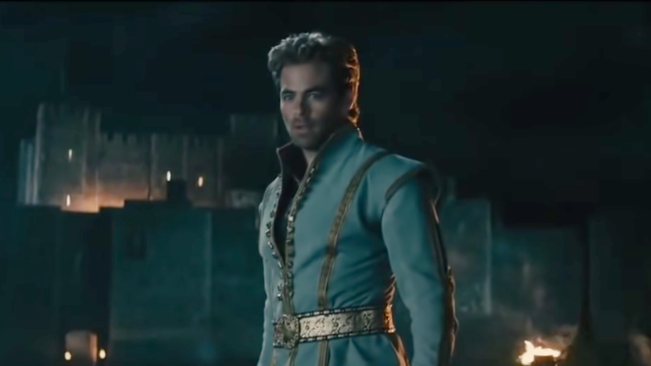 Chris Pine in Into the Woods.