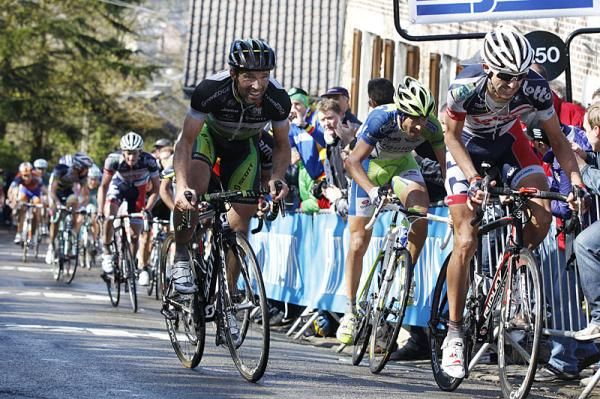 Jelle Vanendert (Lotto Belisol), Michael Albasini (GreenEdge), Vincenzo Nibali (Liquigas - Cannondale)