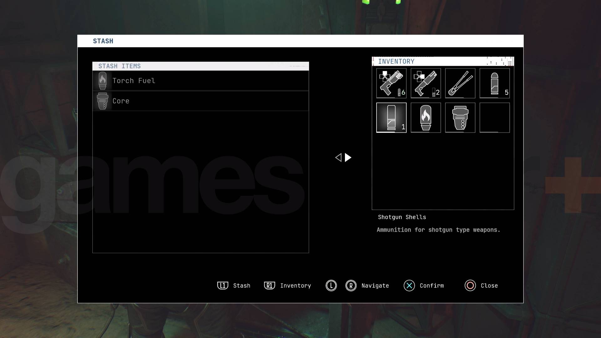 Use stash boxes in Cronos to free up inventory space