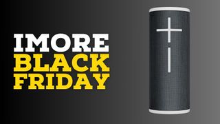 Ultimate Ears Boom 3 speaker next to 'iMore Black Friday' text