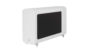 The Q Acoustics 3060S subwoofer pictured against a white background