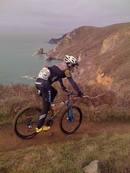 Mike &amp; Mary enjoyed riding in the Marin Headlands