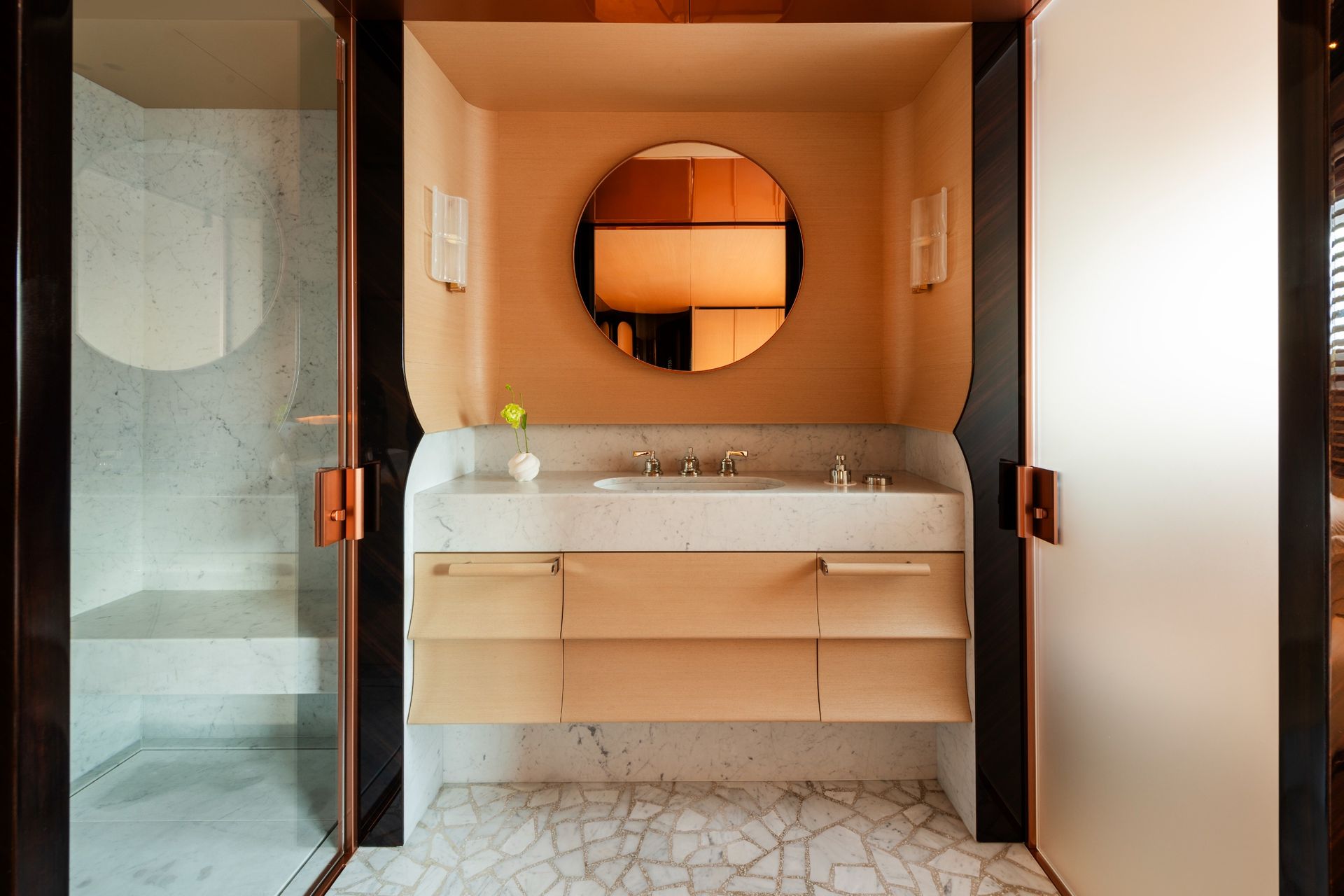 VIP cabin on the lower deck