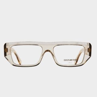 thick rimmed clear glasses