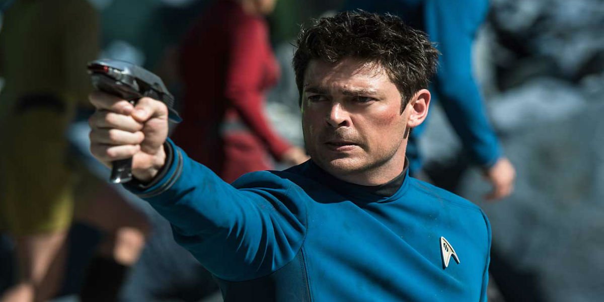 Karl Urban in Star Trek