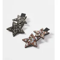 11. Jewelled Star Hair Clips Pack of Two: View at Oliver Bonas UK