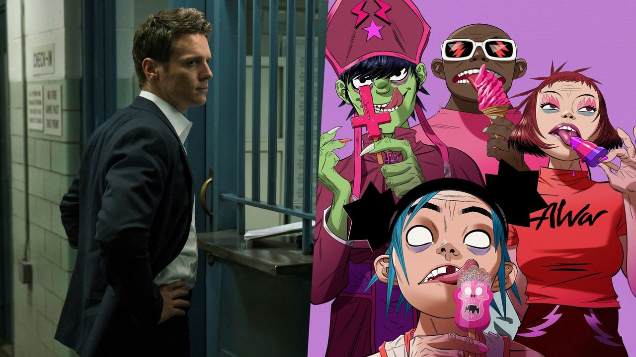 Jonathan Groff in Mindhunter / 2D, Murdoc, Noodles and Russell in Gorillaz 