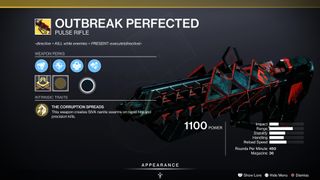 Image of outbreak perfected pulse rifle