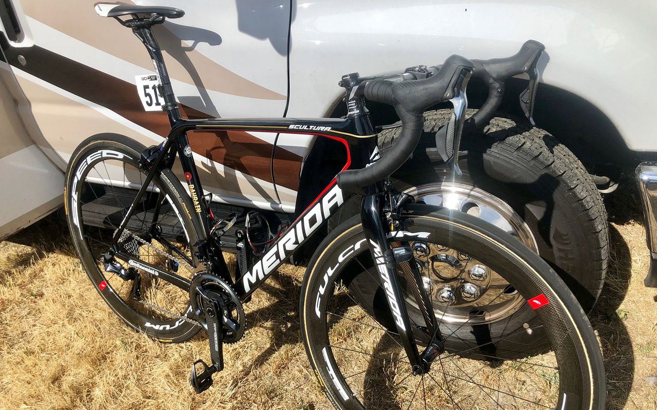 Rohan Dennis' Merida Scultura