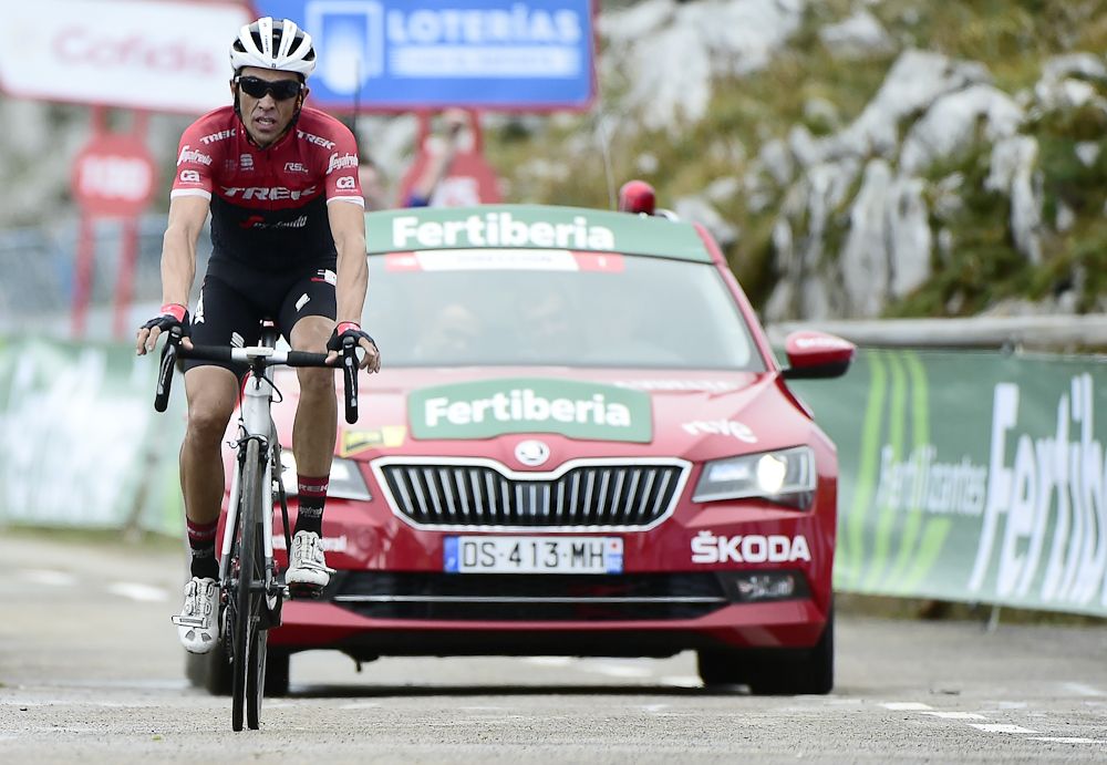 Alberto Contador wins stage 20 at the Vuelta a Espana