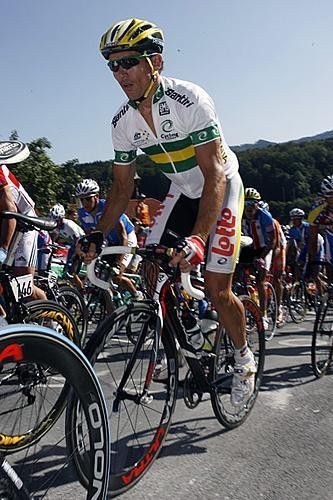 At the world road championships, O'Grady was team captain,