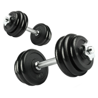 PRCTZ 40lb Adjustable Dumbbell Set