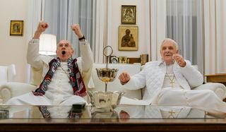 Jonathan Pryce and Anthony Hopkins The Two Popes