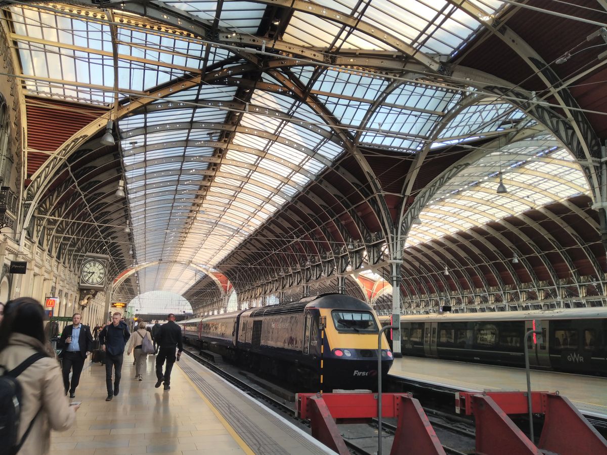 Paddington station shot with the HDR mode, to solid effect.