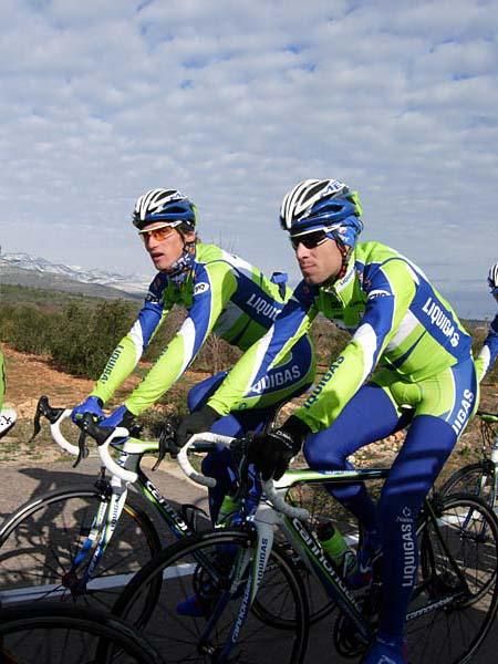Roman Kreuziger and Vincenzo Nibali.