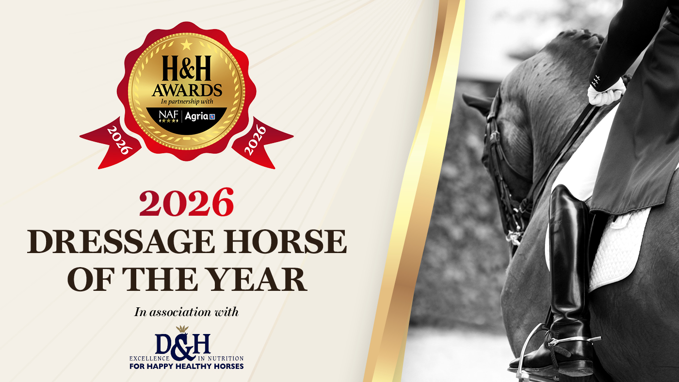 The logo for the 2026 Dressage Horse of the Year