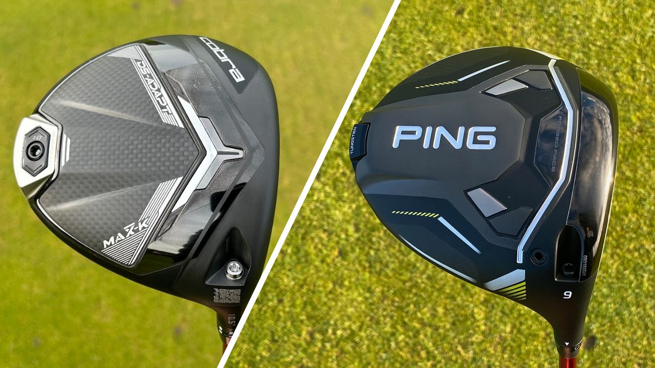 Image of Cobra DS-ADAPT Max-K alongside PING G430 Max 10k