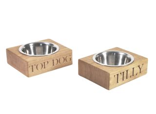 Personalised dog bowl