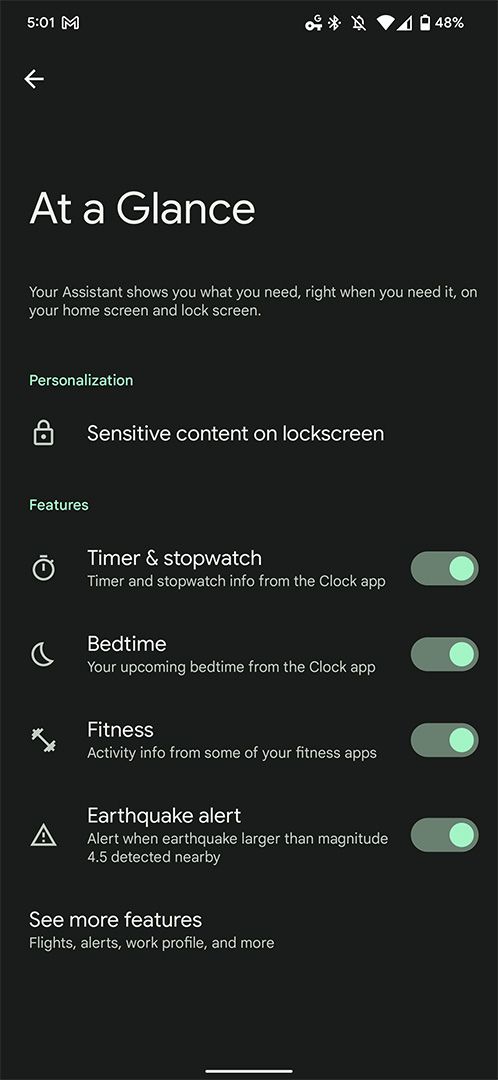 The Pixel At a Glance widget starts rolling out new safety features ...