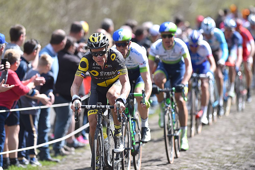 Sylvain Chavanel in the Arenberg
