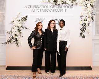 women at the Marie Claire x Cle de Peau Beaute event