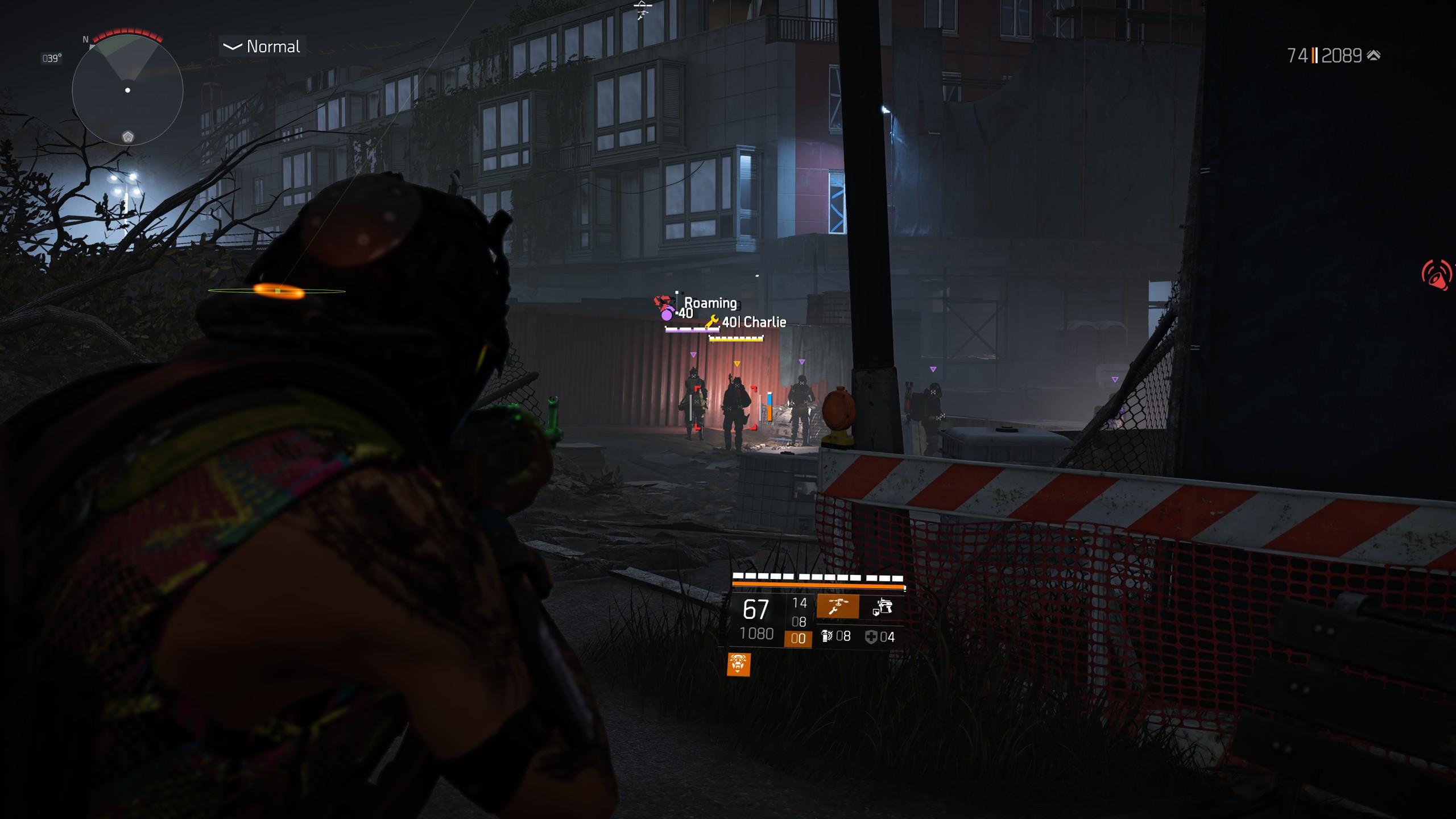 The Charlie named enemy in Danver's Network in The Division 2 Battle for Brooklyn.