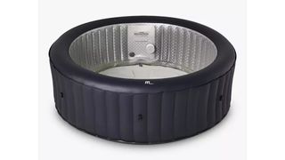 the MSpa Aurora LED Colour Lights Quick-Heating Round Inflatable Hot Tub